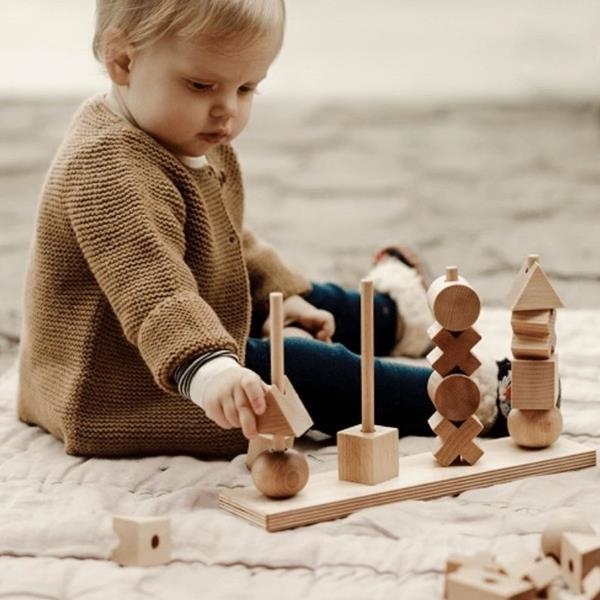 Apilable de madera | Wooden Story | Juguetes Montessori