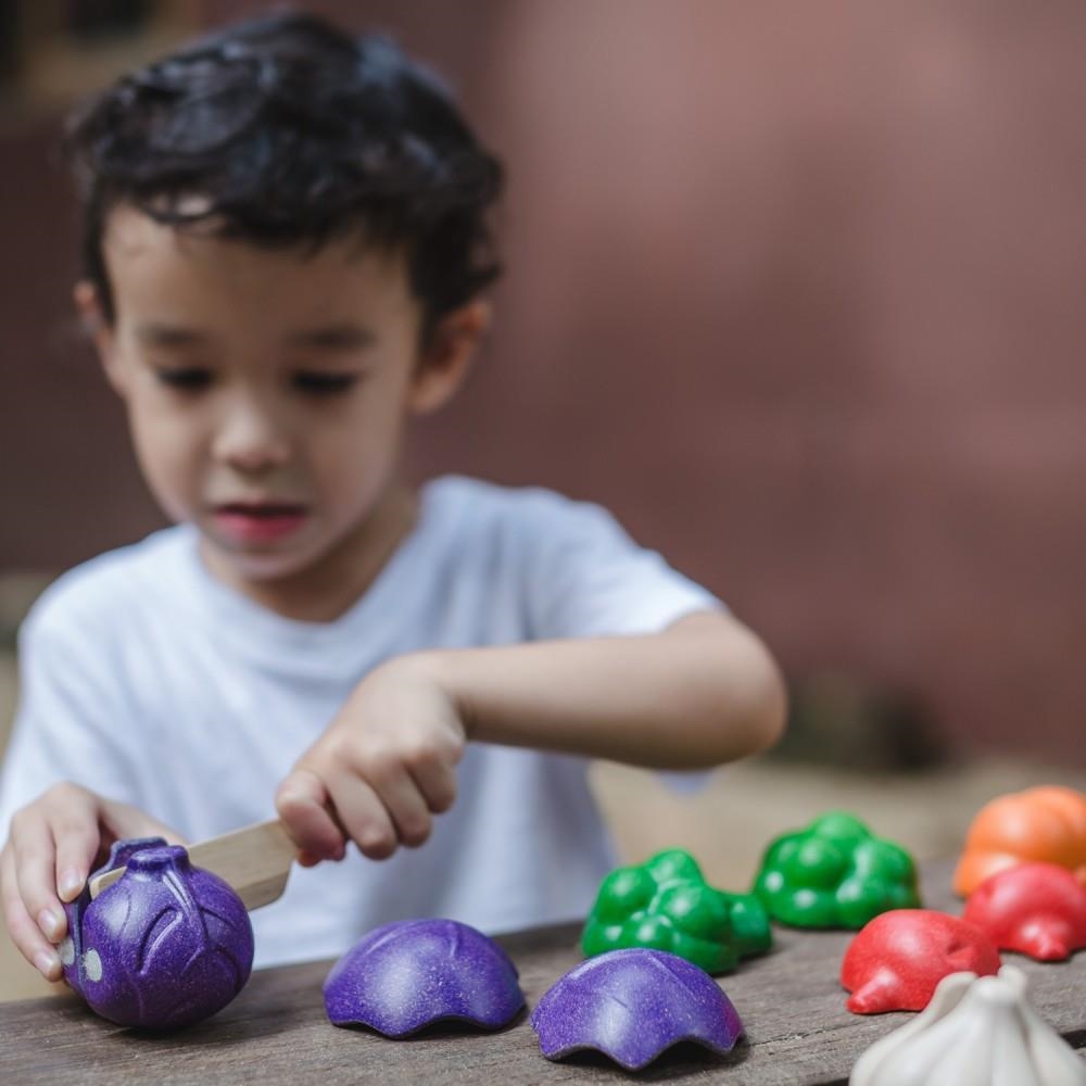 Verduras de madera | Juguetes ecológicos | Plantoys