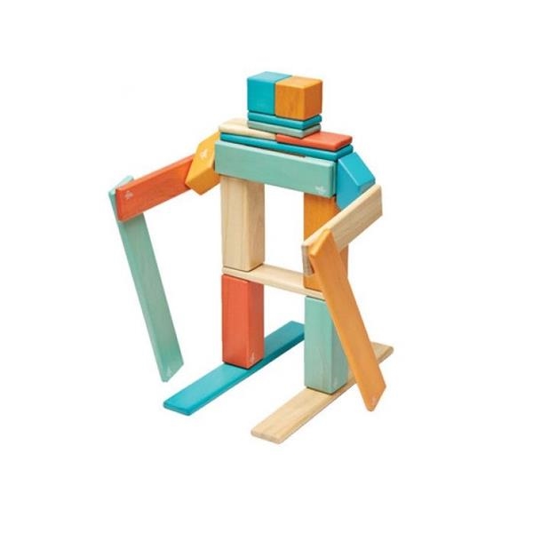 Construcciones madera imantada | Tegu | Kamchatka Magic Toys