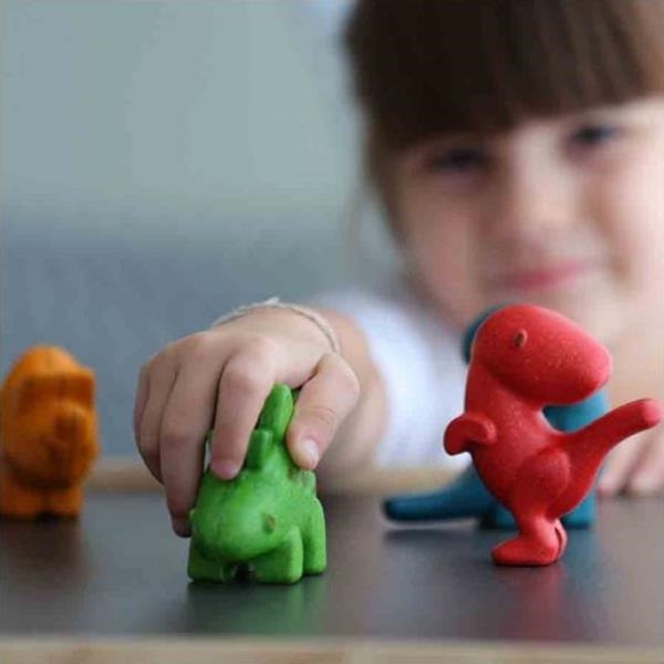 Dinos set de madera | Plantoys | Kamchatka Magic Toys