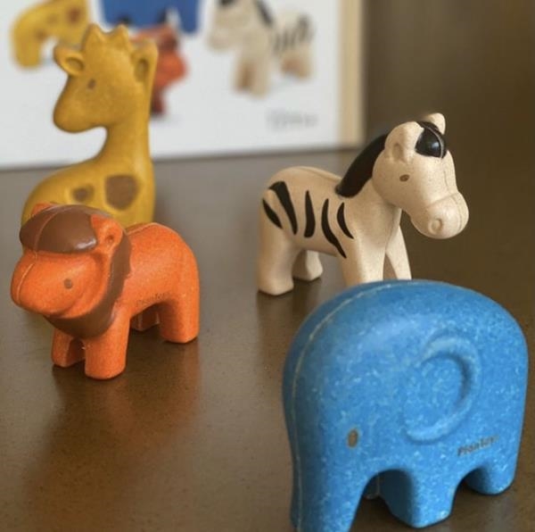 Animales de madera | Plantoys | Kamchatka Magic Toys