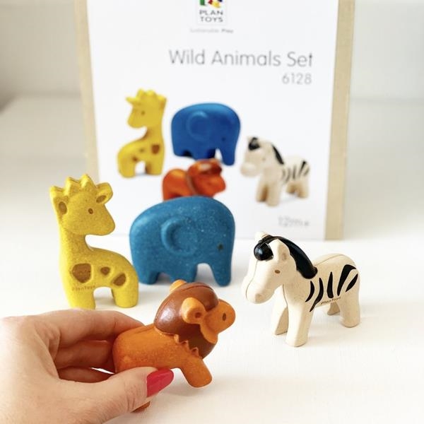 Animales de madera | Plantoys | Kamchatka Magic Toys