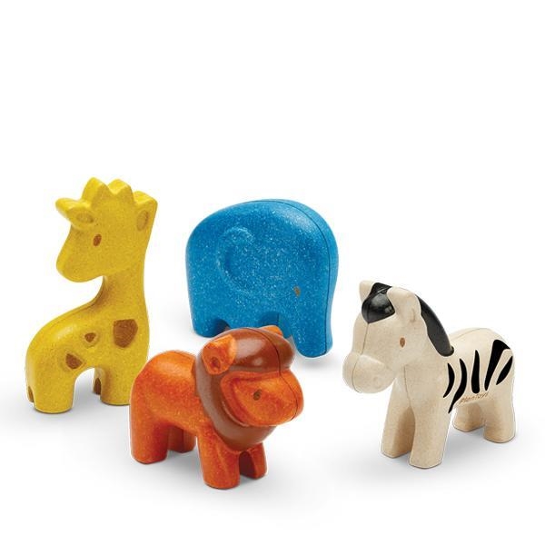 Animales de madera | Plantoys | Kamchatka Magic Toys