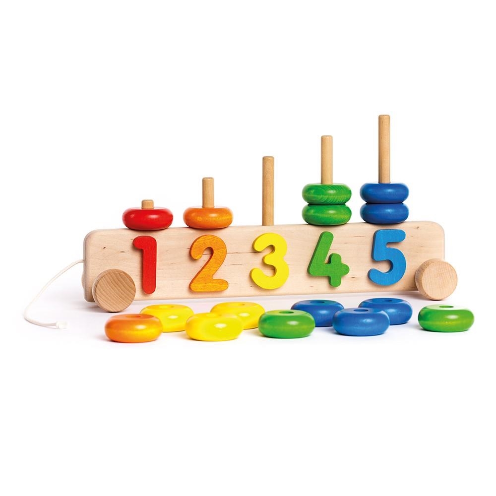 Encajable del 1 al 5 | Juguete Montessori | Kamchatka Magic Toys