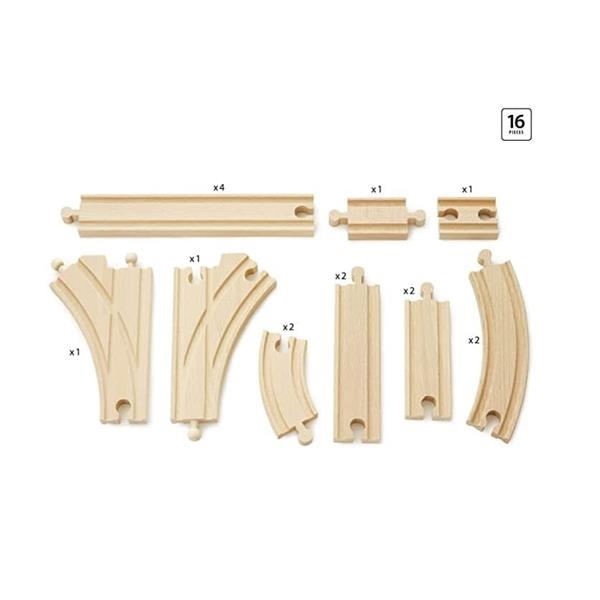 Set de vías de expansión Intermedio | Brio | KamchatkaToys