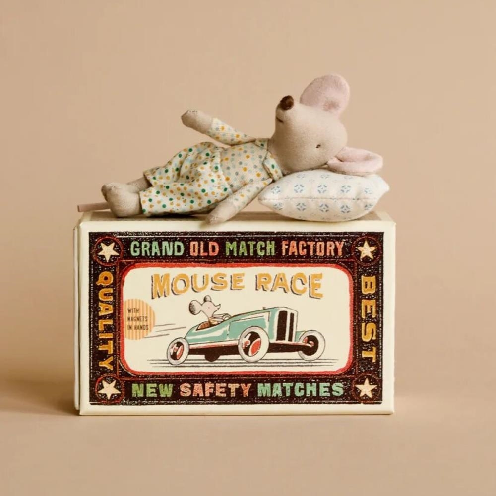 Little Brother Mouse in MatchBox SS|24 | Maileg | Kamchatkatoys