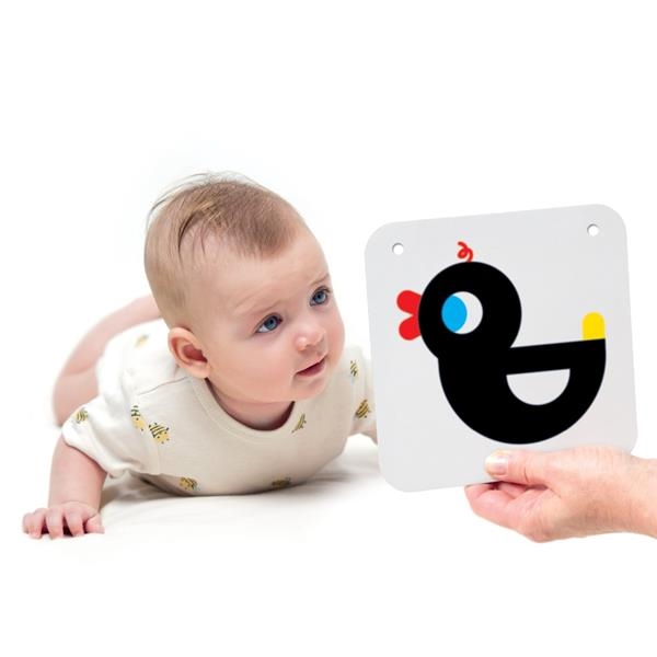 Flashcards de Alto Contraste para bebés | Kamchatka Magic Toys