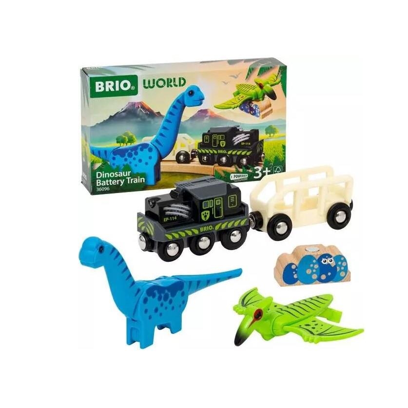 Dinosaur Battery Train | Brio | Kamchatka Magic Toys