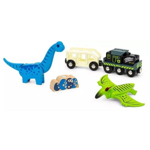 Dinosaur Battery Train | Brio | Kamchatka Magic Toys