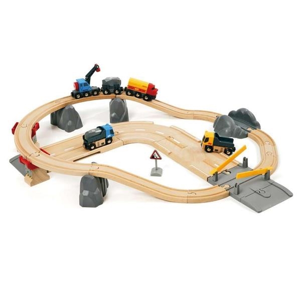 Rail & Road Circuito Carga | Brio | Kamchatka Magic Toys