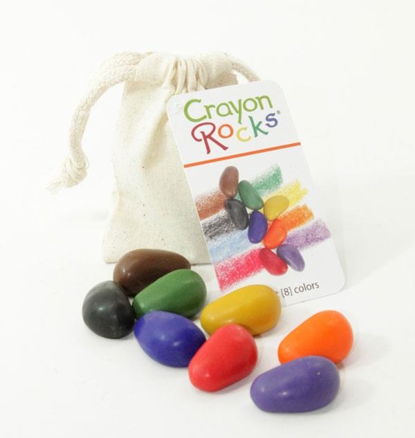 CRAYON ROCKS 8 COLORES | CRR-008 | Juguetes de madera ecológicos, educativos y originales