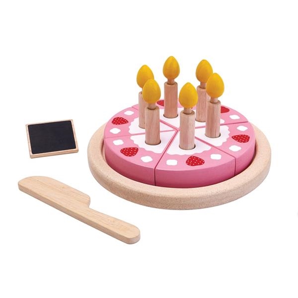 Tarta de madera | Juguete Montessori | Kamchatka Magic Toys