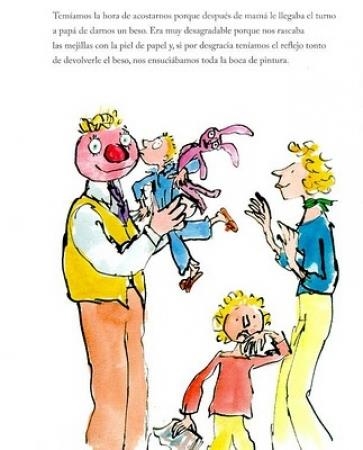 CON LA CABEZA EN OTRA PARTE | ISBN-9788498254839 | André Bauchard / Quentin Blake | Juguetes de madera ecológicos, educativos y originales