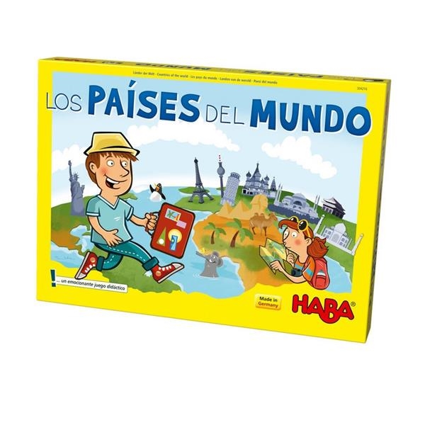 Países del mundo - Juego de geografía para niños | Haba