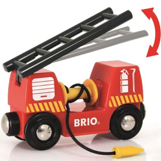 Trenes y accesorios Brio | Coche bomberos