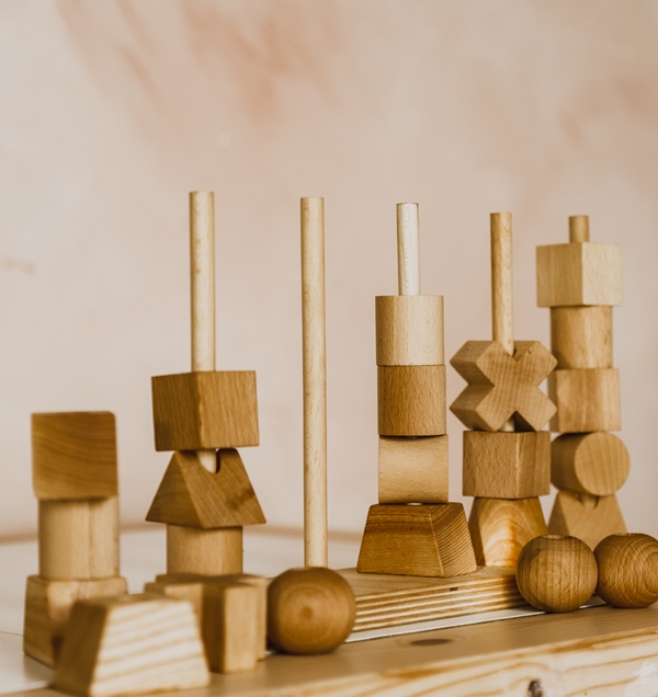 Apilable de madera | Wooden Story | Juguetes Montessori