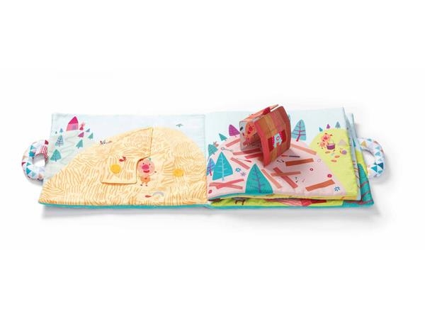 Libro de tela Tres Cerditos | Lilliputiens | Kamchatka Magic Toys