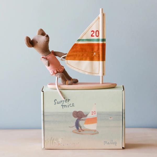 Surfer Little Sister Mouse | Maileg | Kamchatka Magic Toys